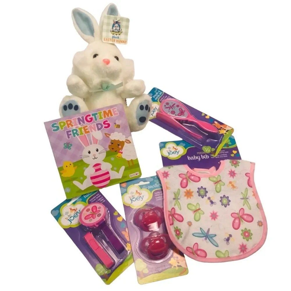 Baby Rainbow Sleeper with Baby Accessories Items 3-6 mos